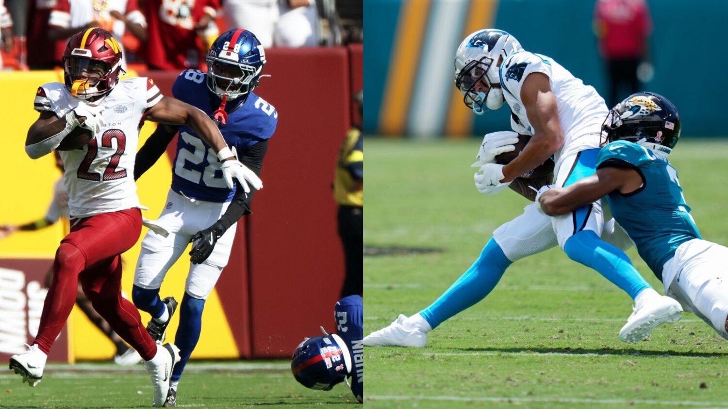 Tetairoa McMillan Jacory Croskey-Merritt Arizona football NFL debuts...