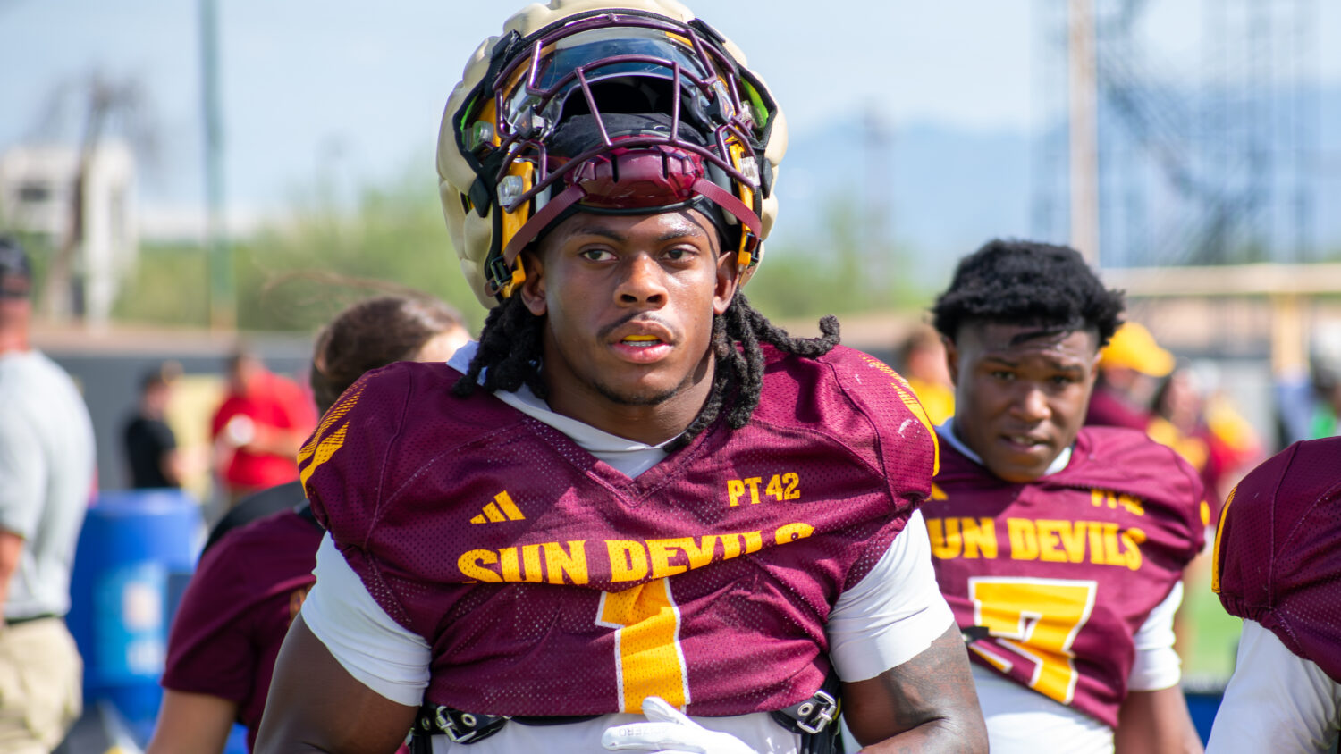 Arizona State running backs...