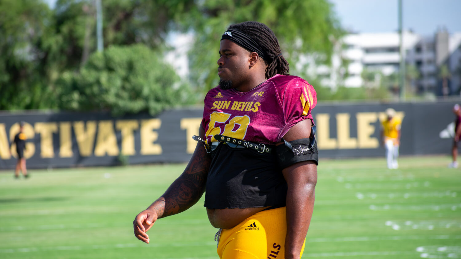 Arizona State RT Max Iheanachor...