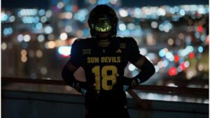 Arizona State uniforms turn on dark mode for Friday night lights vs. TCU