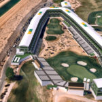 Renderings of the new stadium structure upgrades for 2026 at the WM Phoenix Open. (Renderings via WM Phoenix Open)