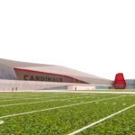 A rendering of a new Arizona Cardinals practice facility. (Graphic via Arizona Cardinals)