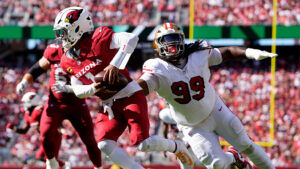 Calais Campbell's heroics can't make up for offensive woes in loss to 49ers