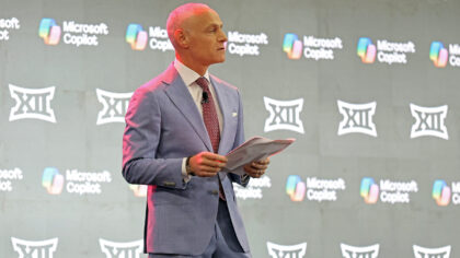 Big 12's Yormark believes in NCAA Tournament, CFP Playoff expansion and foreign TV rights