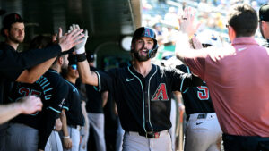 What does the Diamondbacks' depth chart look like before free agency, trades begin?