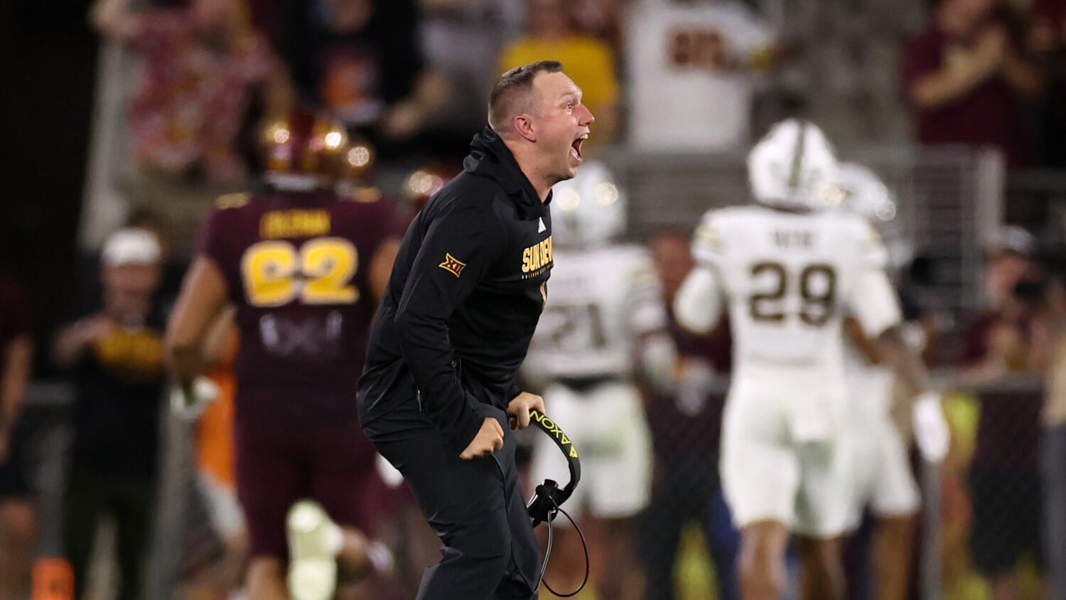 Kenny Dillingham said ASU nearly had its own Emari Demercado fumble in a recent win...