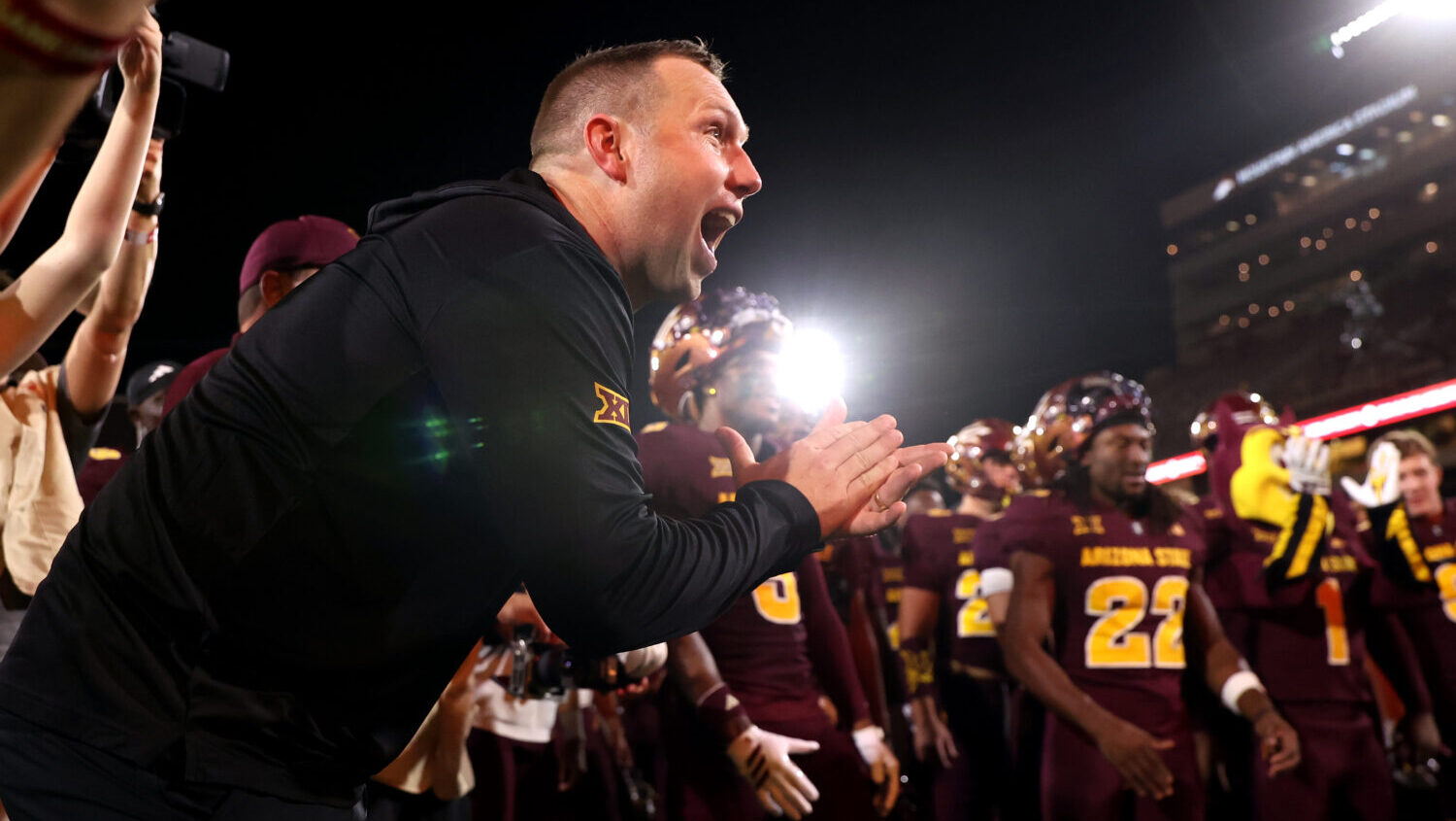 Kenny Dillingham Graham Rossini coach ASU Iowa State...