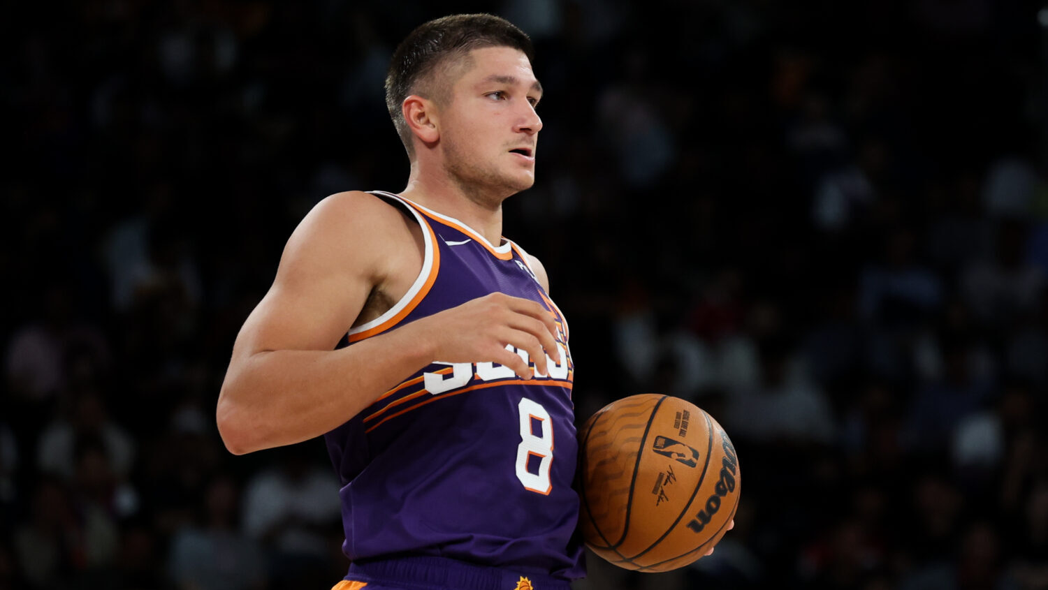Grayson Allen Mark Williams Phoenix Suns lineup 2025-26 season opener Kings...
