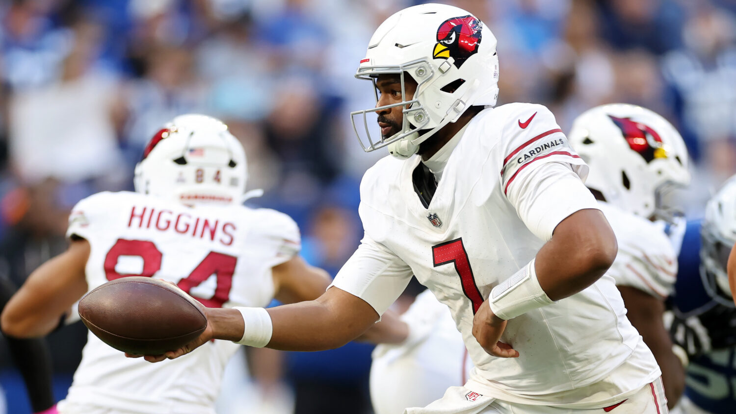 Cardinals Jacoby Brissett Packers injury report...