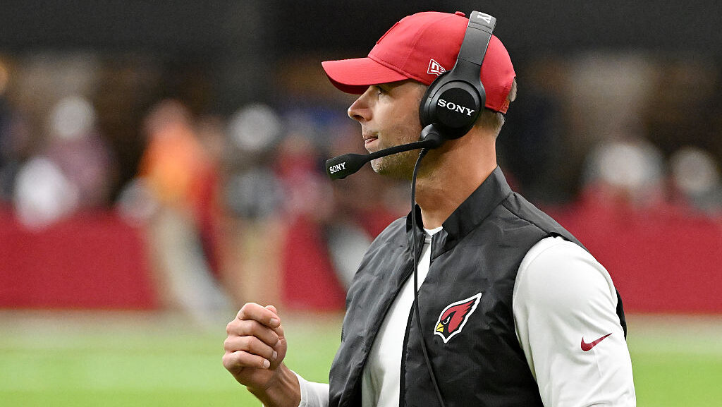 Cardinals coach Jonathan Gannon...