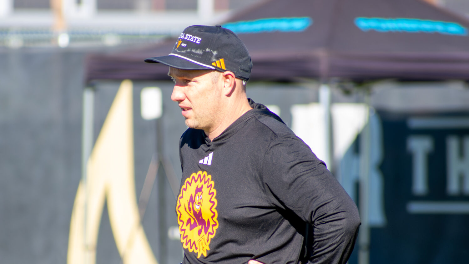Arizona State football head coach Kenny Dillingham...