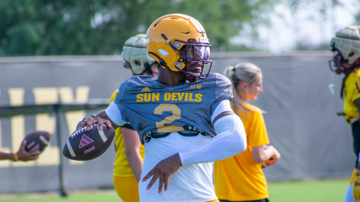 Arizona State QB Jeff Sims...