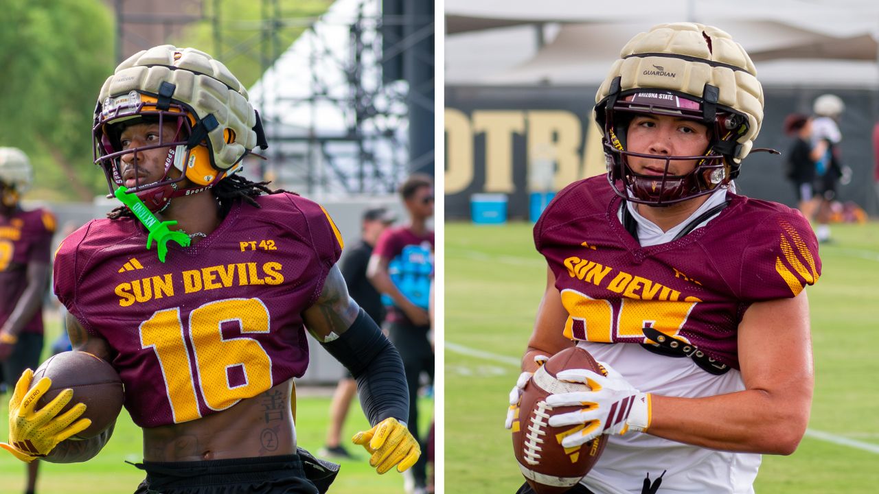 Jaren Hamilton and Derek Eusebio are among the ASU WRs who need to step up with Jordyn Tyson out...