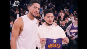 Devin Booker meets viral hooper 'China Book' in Macao
