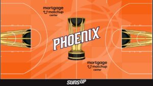 Suns get aggressively orange with 2025 NBA Cup court design