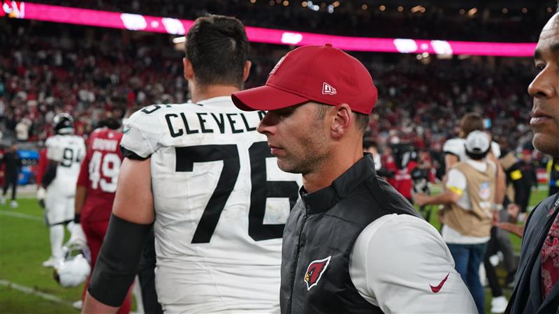 Cardinals coach Jonathan Gannon...