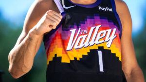 Phoenix Suns bring back 'The Valley' jerseys from NBA Finals run