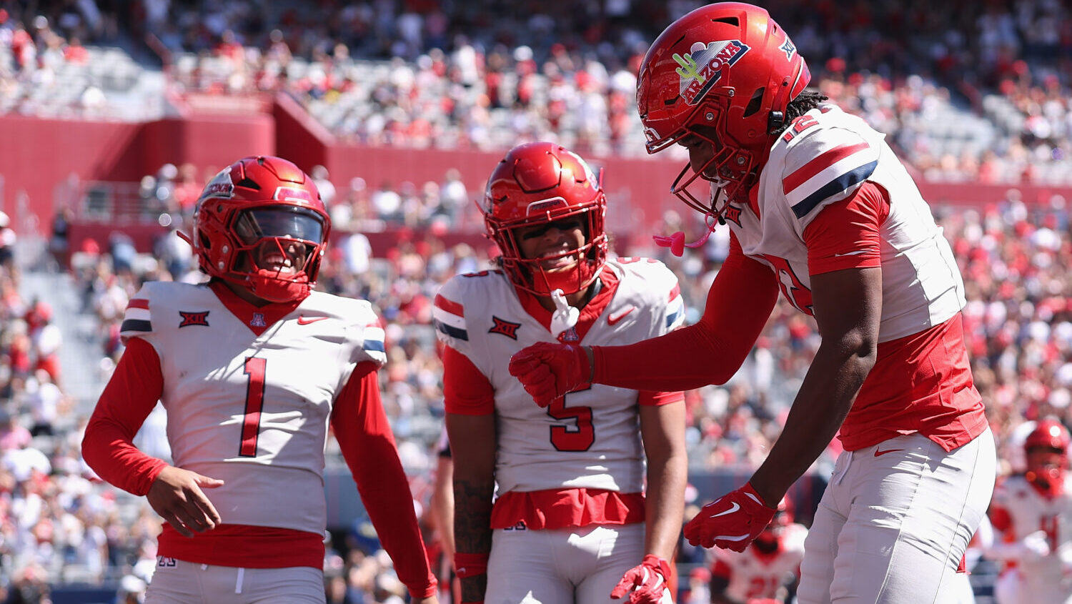Arizona's Tre Spivey...