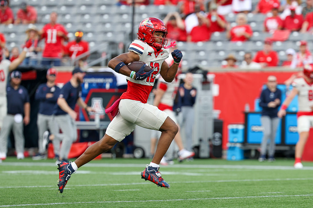 Arizona's Tre Spivey...