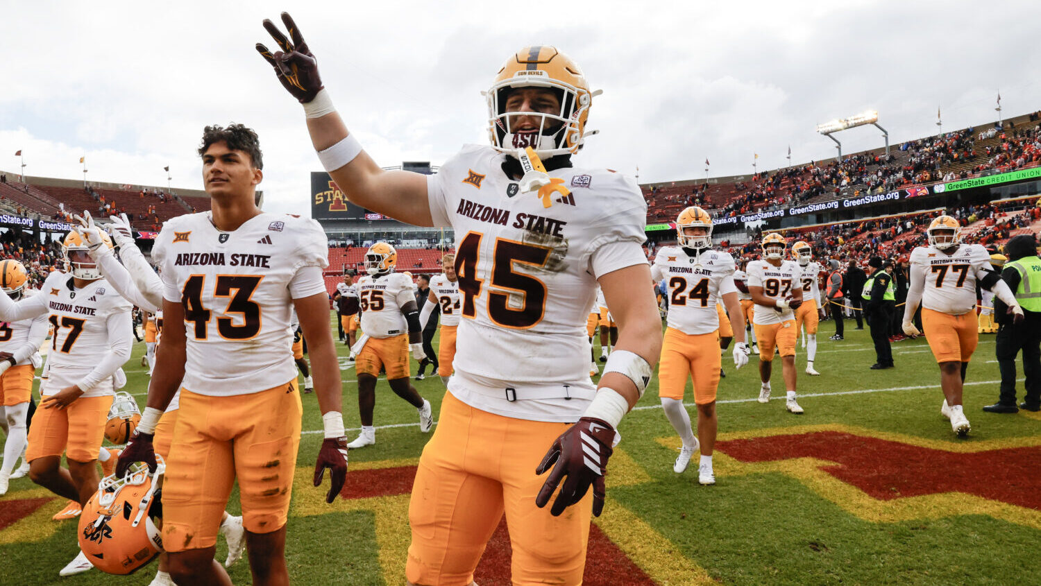 ASU football AP Top 25 rankings Week 10 2025...