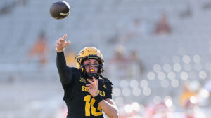 Reports say Sam Leavitt planning to transfer from ASU, agent says decision not made
