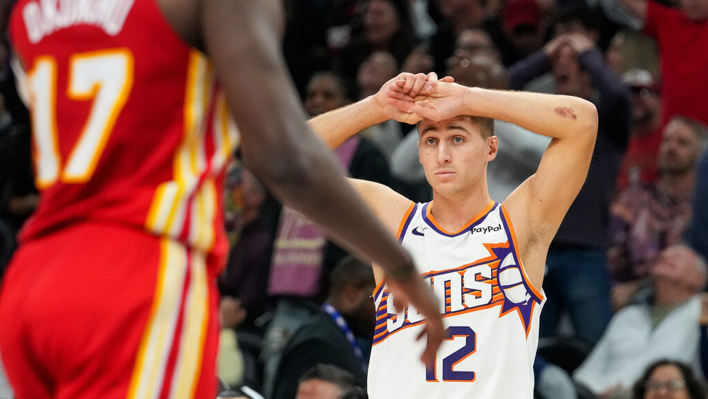 Phoenix Suns guard Collin Gillespie...