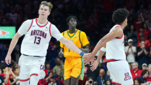 No. 2 Arizona controls paint, Motiejus Krivas leads all scorers in win vs. Norfolk State