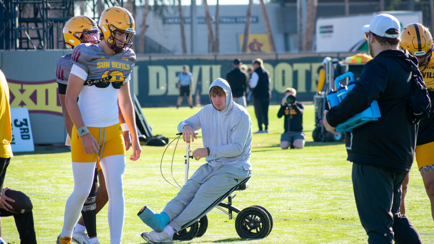 Arizona State QB Sam Leavitt...