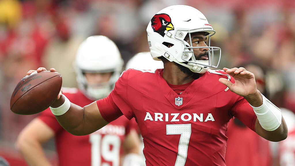 Cardinals' Jacoby Brissett...