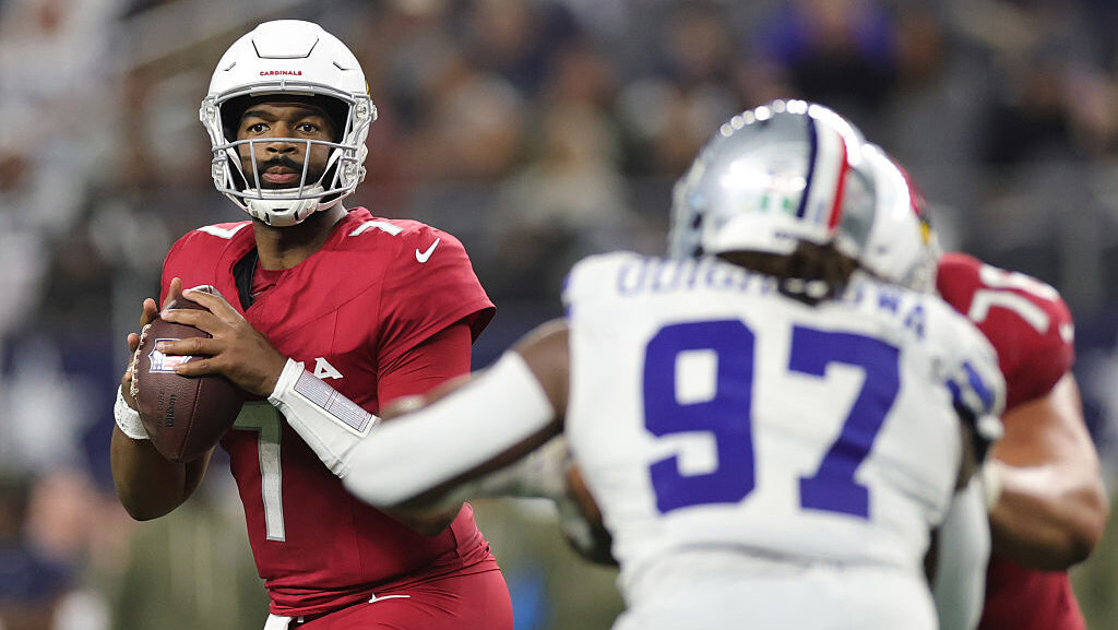 Cardinals' Jacoby Brissett...