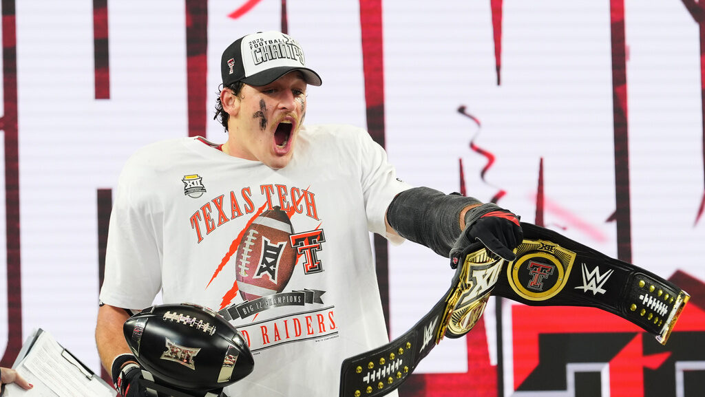 Texas Tech wins Big 12 championship...
