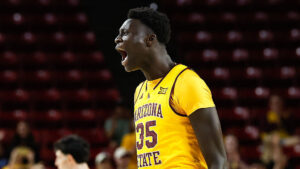 ASU center Massamba Diop an offseason away from getting lottery pick buzz, Hurley says