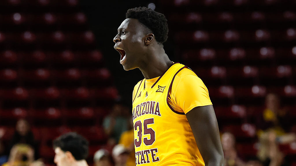 ASU center Massamba Diop an offseason away from getting lottery pick buzz, Hurley says ASU center Massamba Diop an offseason away from getting lottery pick buzz, Hurley says