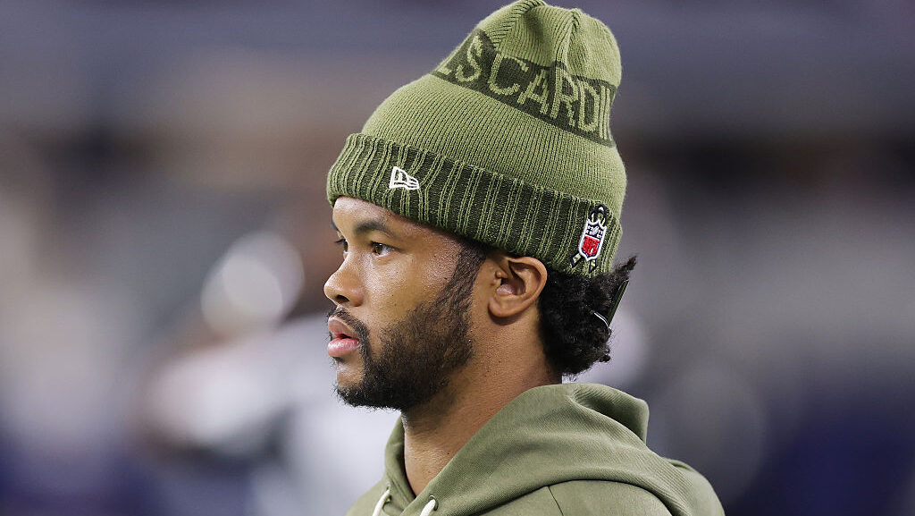 Kyler Murray #1 of the Arizona Cardinals...