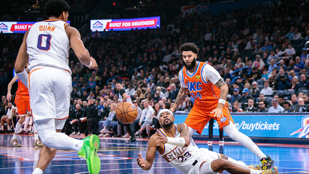 Suns overmatched by Thunder, eliminated from NBA Cup