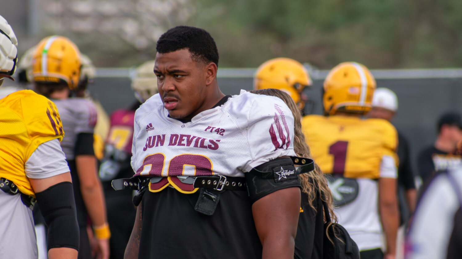 Arizona State DL C.J. Fite...