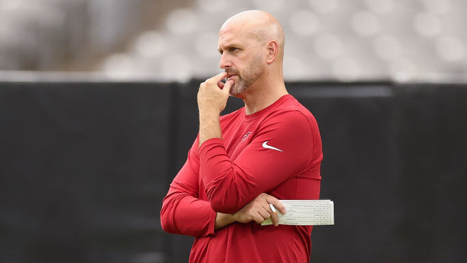 Arizona Cardinals general manager Monti Ossenfort...