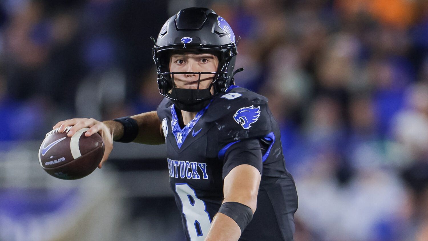 Cutter Boley #8 of the Kentucky Wildcats...