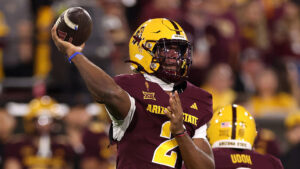 Arizona State QB Jeff Sims declares for 2026 NFL Draft