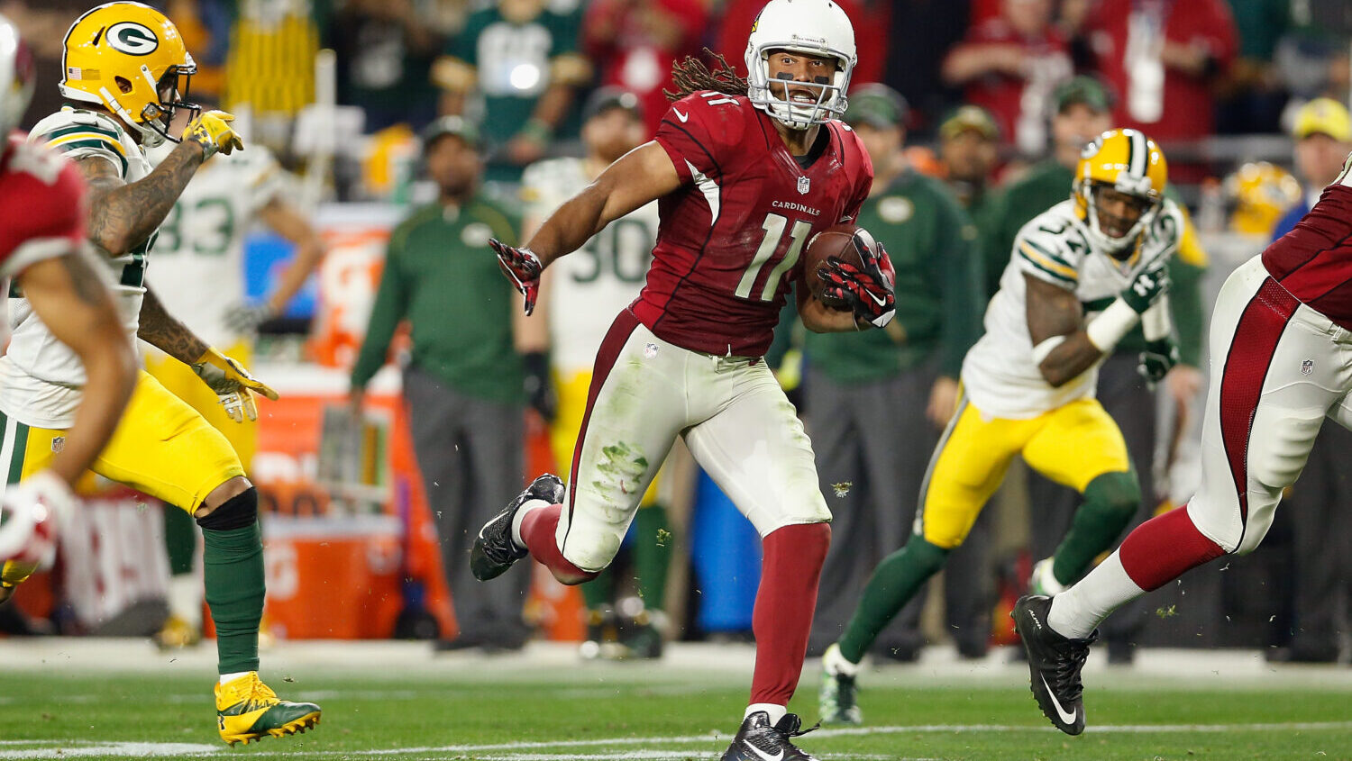 Larry Fitzgerald 2015 NFC Divisional Packers Cardinals 10-year anniversary...