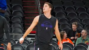 Suns' Jalen Green out, Collin Gillespie in for Pistons matchup