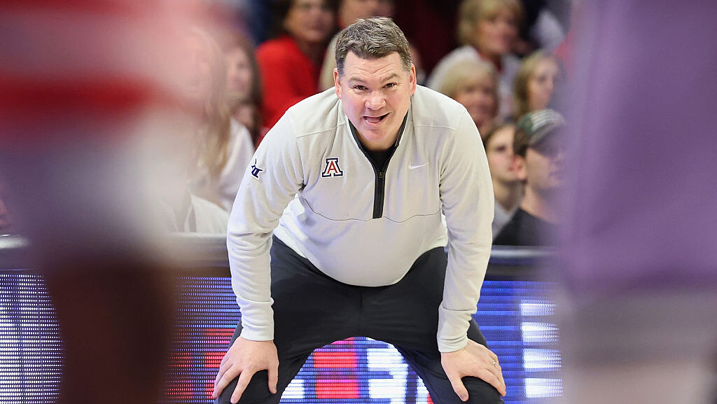 Arizona's Tommy Lloyd...