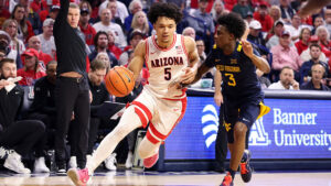 Arizona products Brayden Burries, Koa Peat measure in at the NBA Draft Combine