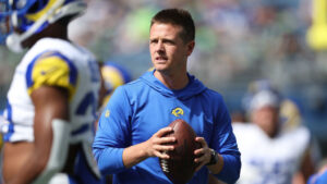 Cardinals hire Rams OC Mike LaFleur as head coach