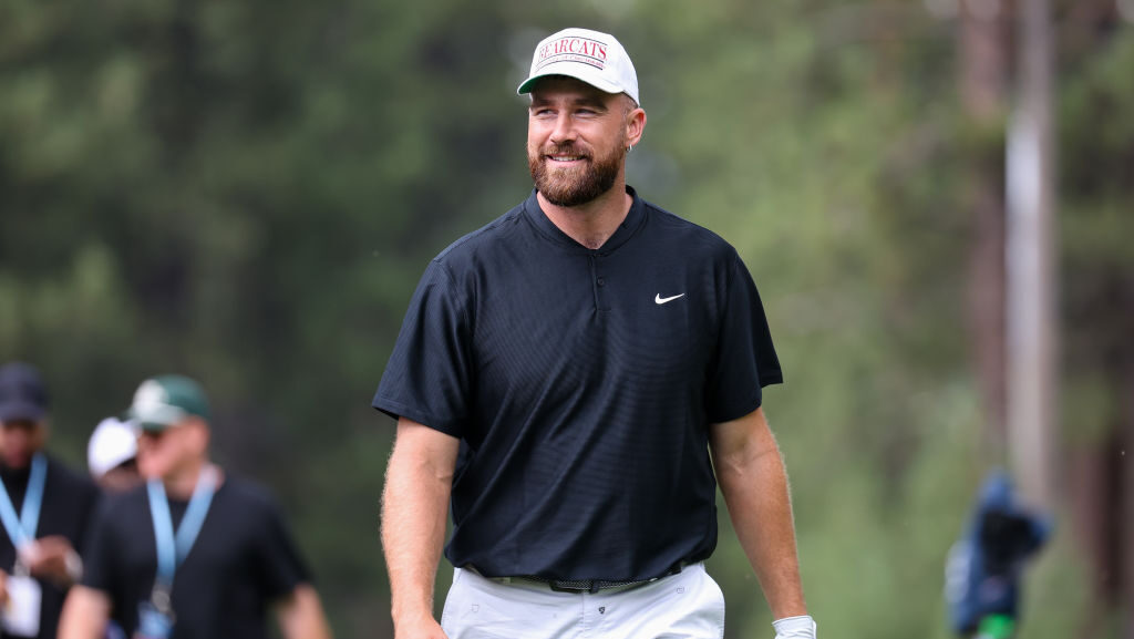 Travis Kelce is set to play in the WM Phoenix Open Pro-Am...