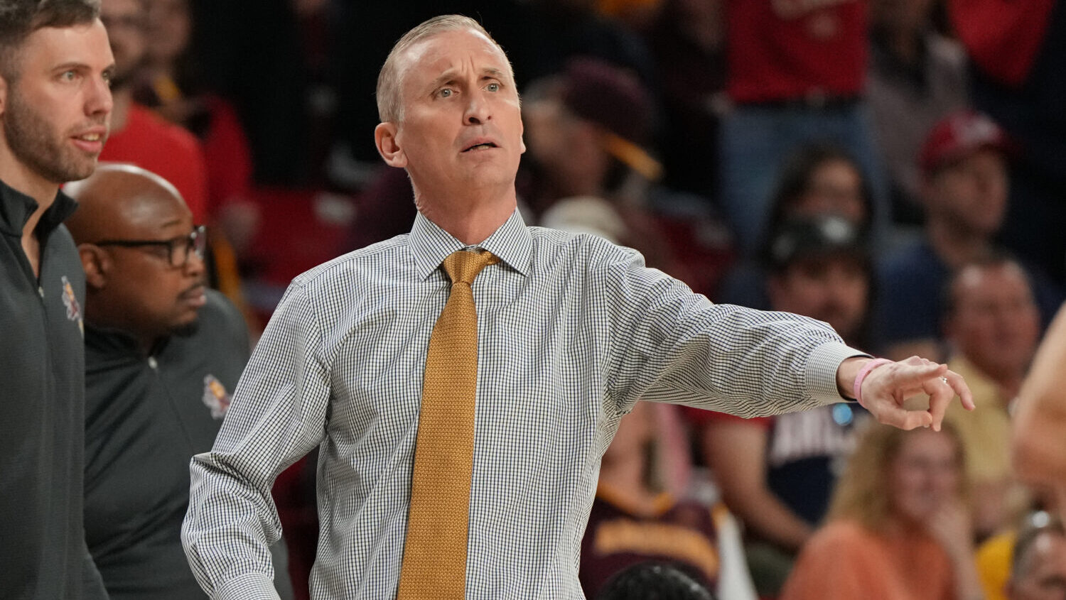 Arizona State head coach Bobby Hurley...