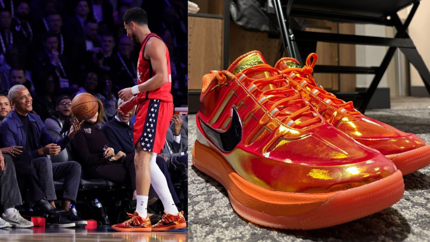 Devin Booker Book 2 All-Star Warning Label Obama...