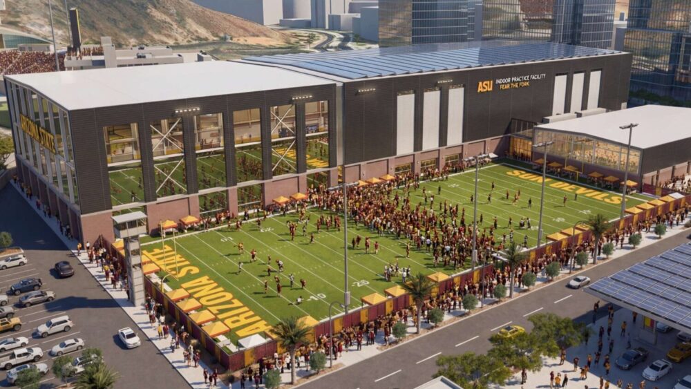 Arizona State football's practice facility will be named the Invisalign Performance Center...