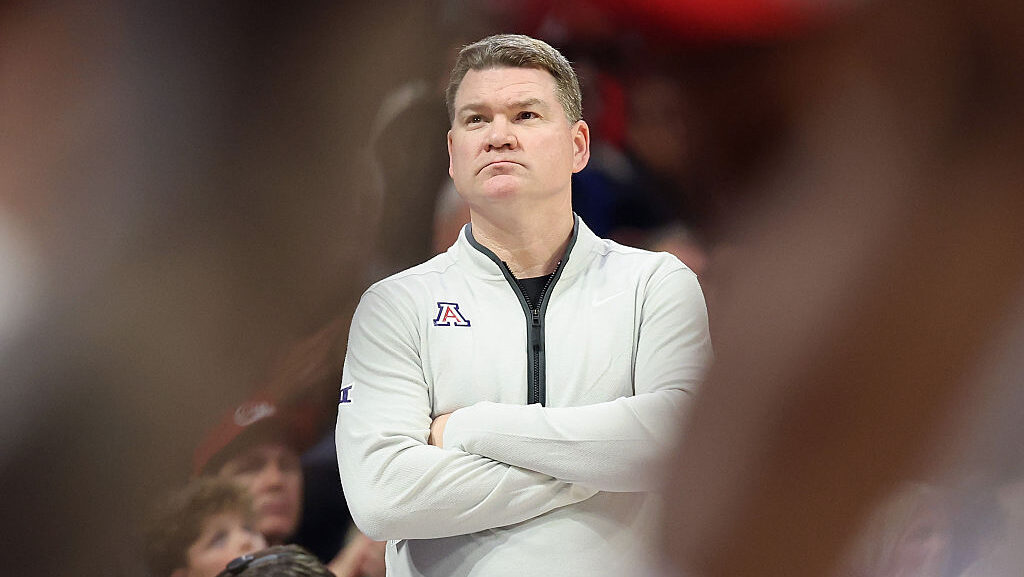 Arizona's Tommy Lloyd was recently ranked as a frontrunner for Coach of the Year...
