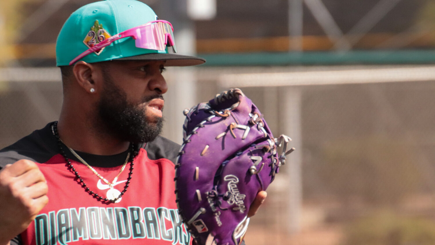 Carlos Santana of the Arizona Diamondbacks...